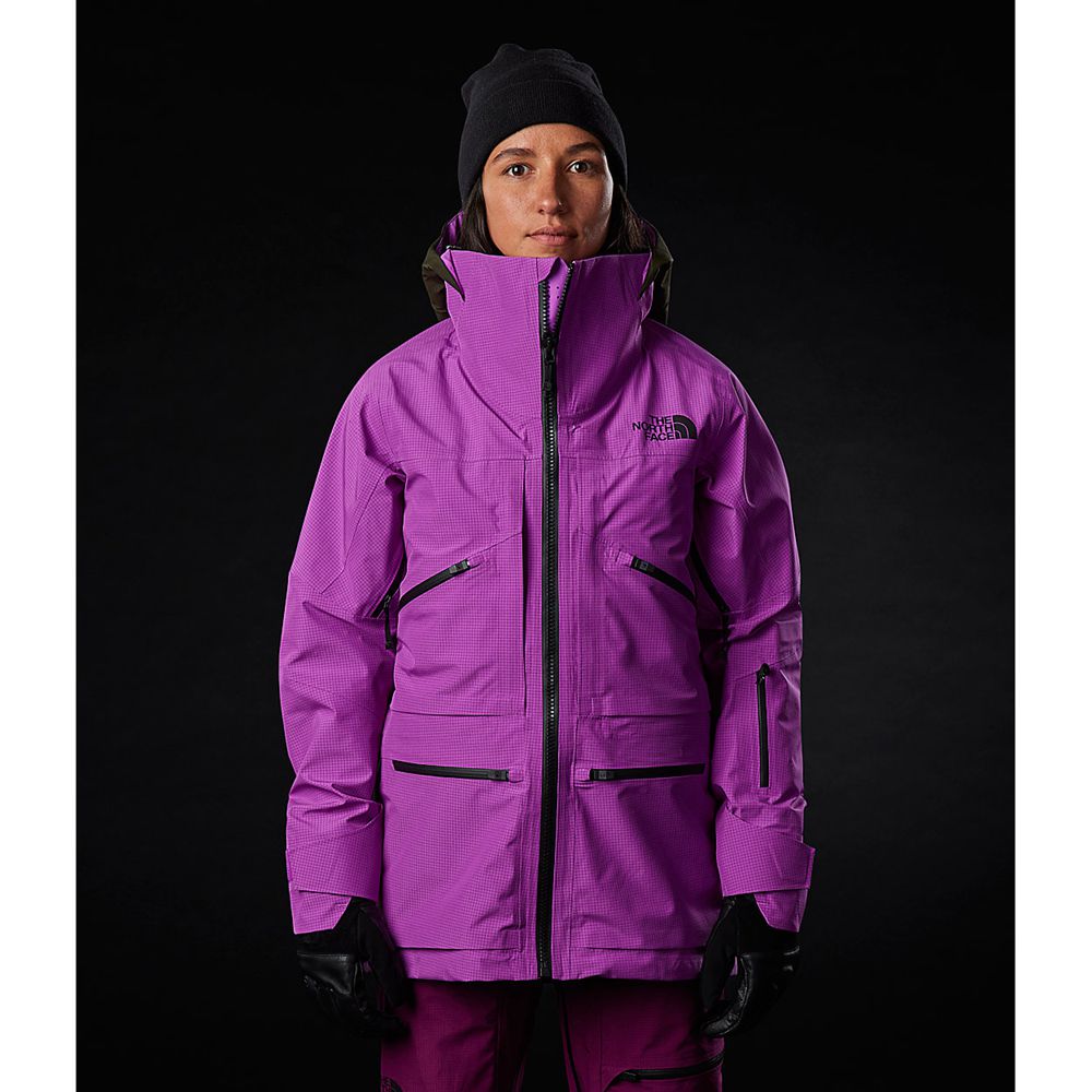 The North Face Insulated Jacket Womens Australia - The North Face Brigandine Futurelight™ Purple (FT